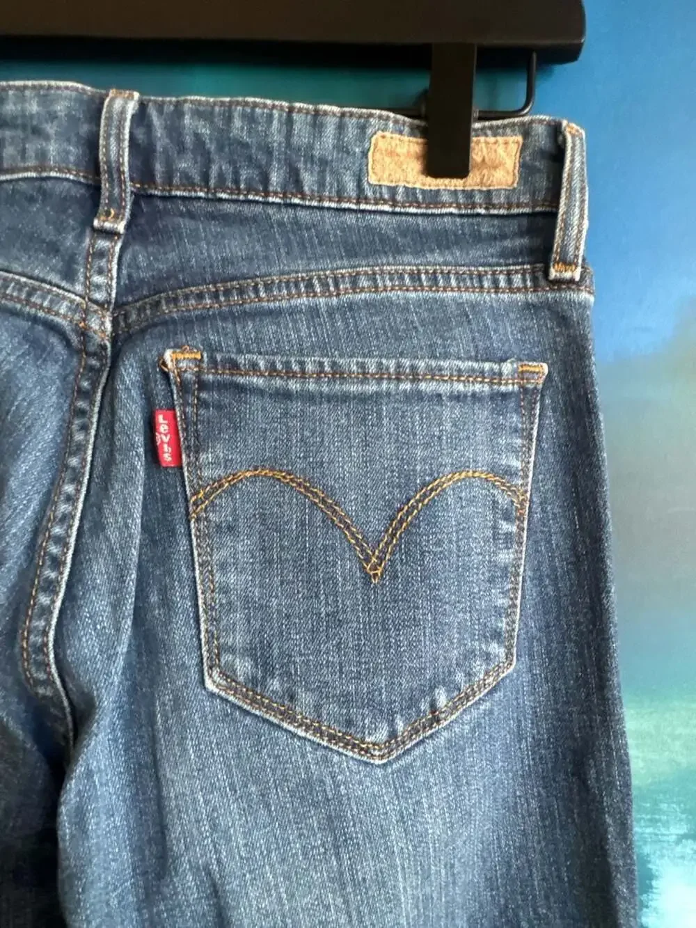 Levi's The Original Jean Women's Blue Denim Bootcut Jeans Size 4M